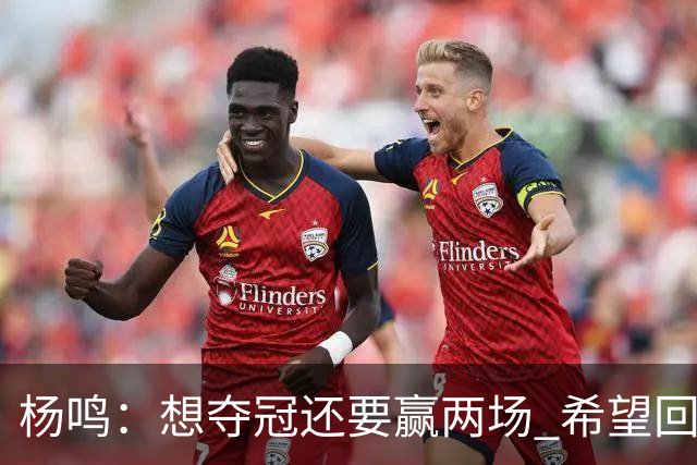 杨鸣：想夺冠还要赢两场 希望回主场一鼓作气